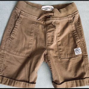 Khaki Abercrombie Kids Shorts